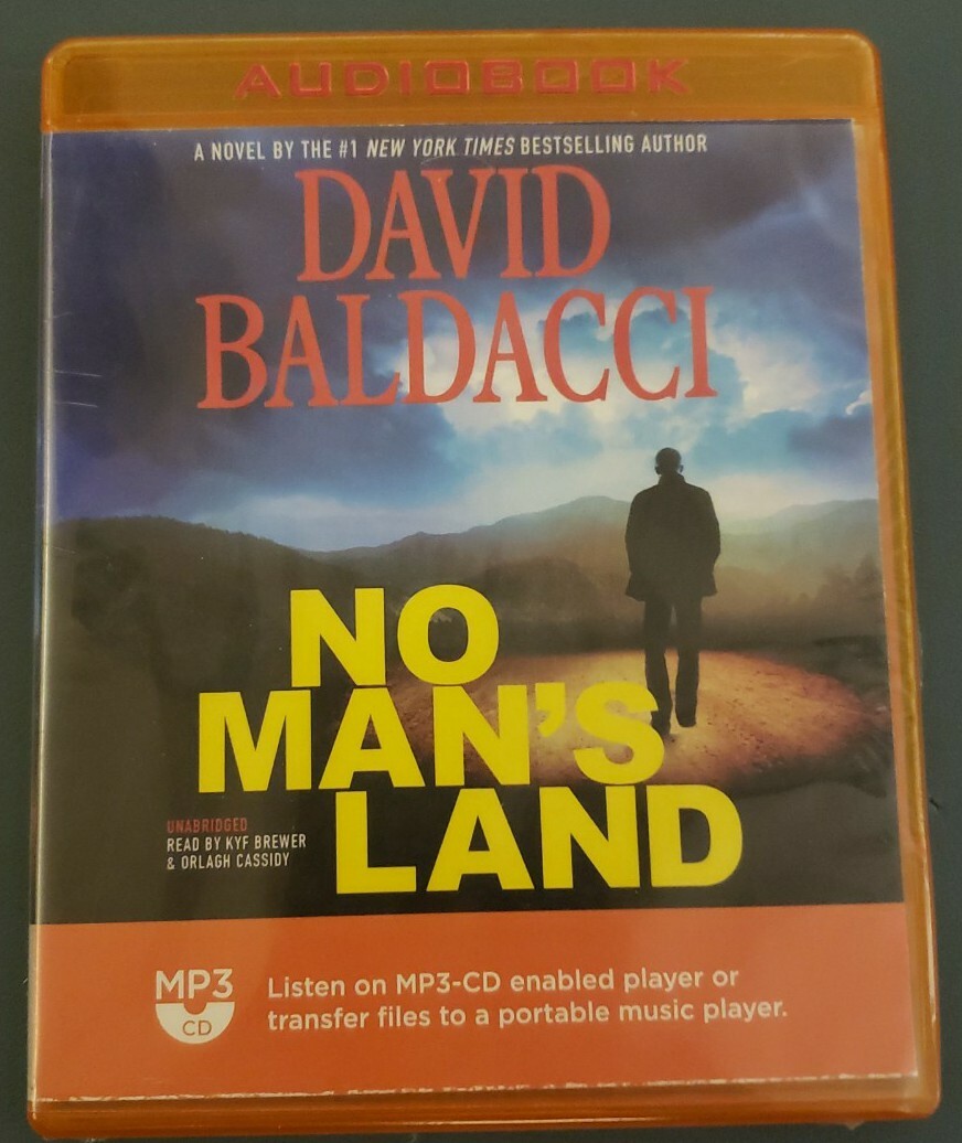 David Baldacci No Man’s Land MP3-CD Audiobook NEW Sealed
