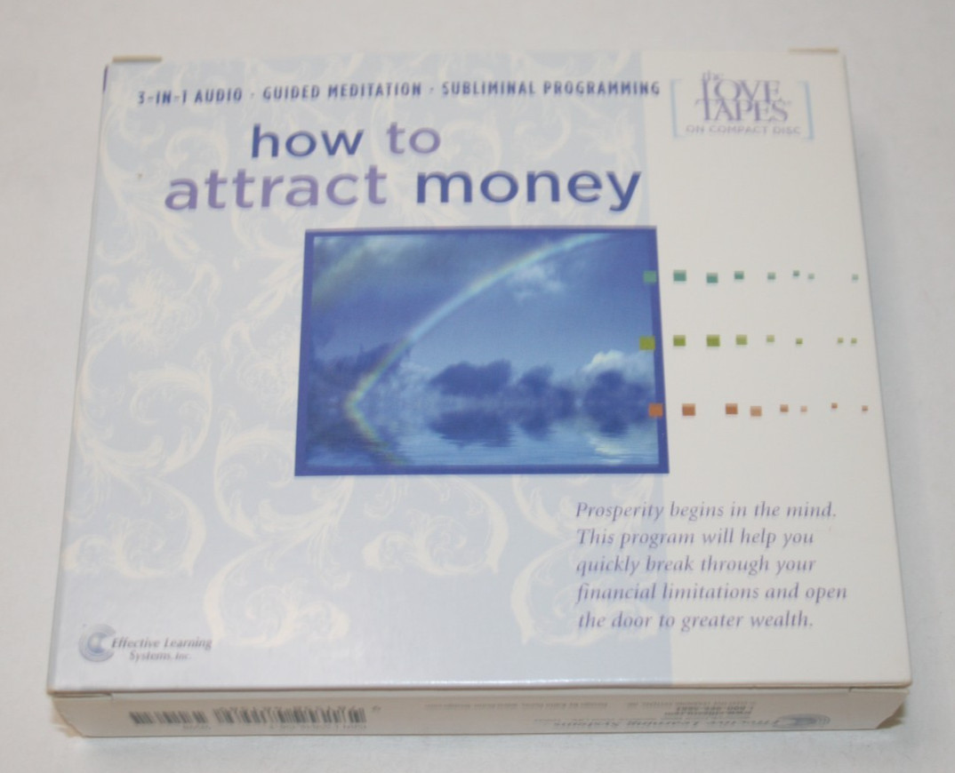 How to Attract Money 3 in 1 Audio Guided Meditation The Love Tapes CD Griswold