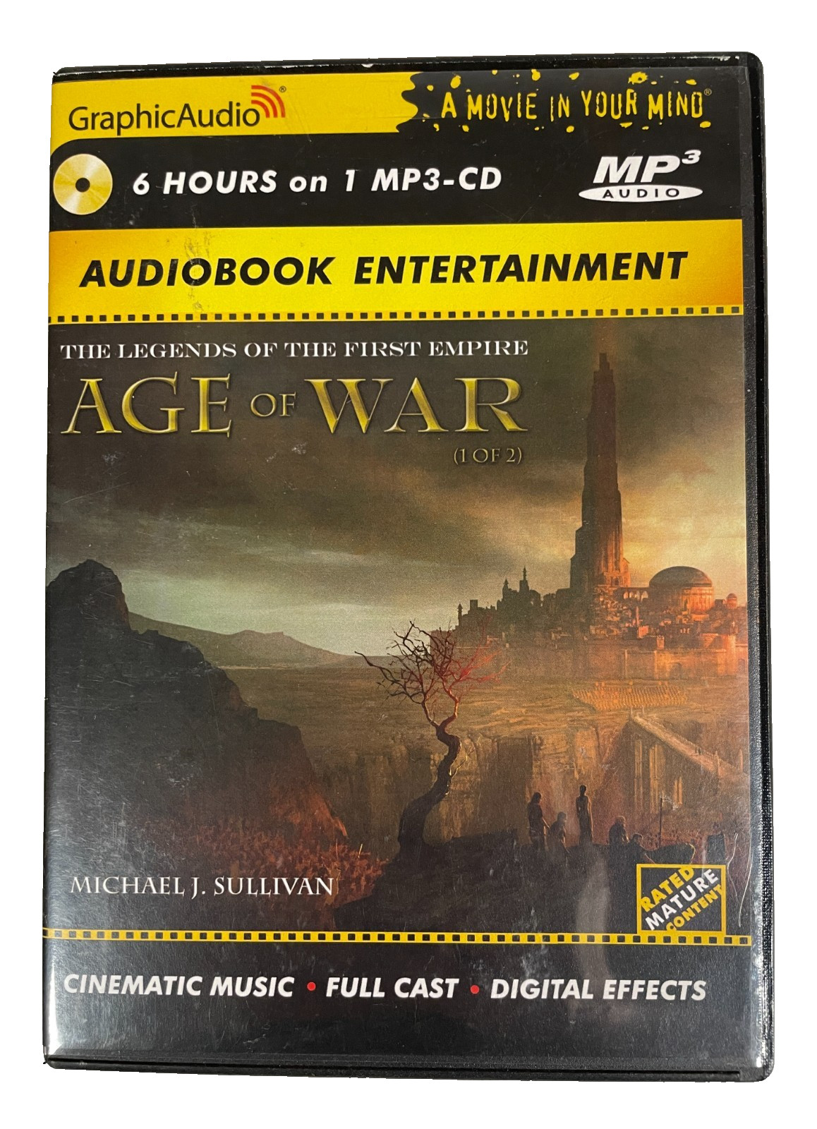 Graphic Audio Book LEGENDS OF THE FIRST EMPIRE 3: Age Of War MP3-CD Fantasy