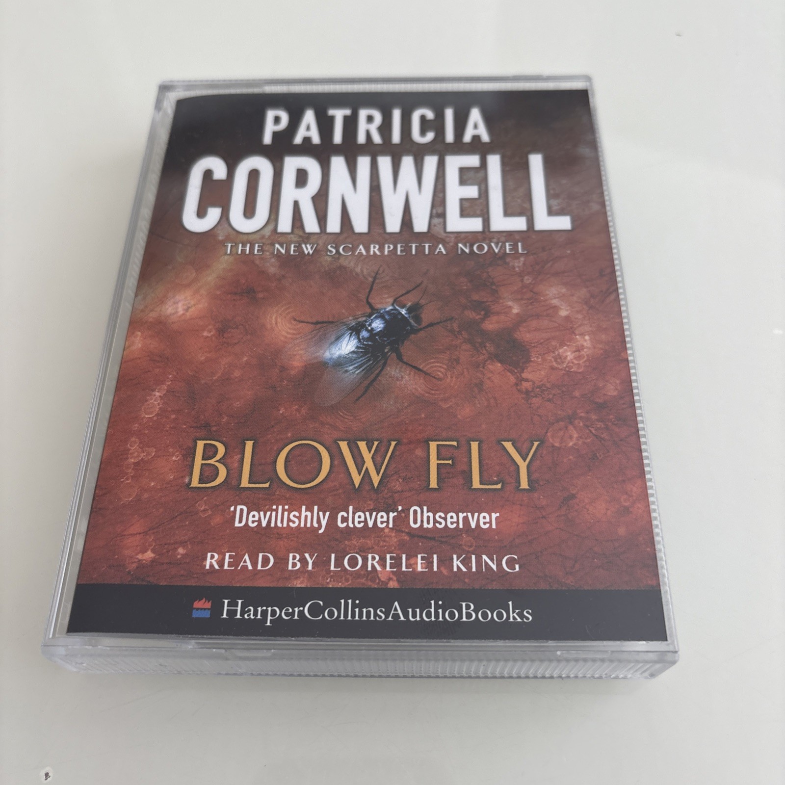Patricia Cornwell — Blow Fly — — Audiobook Cassette Tape VGC