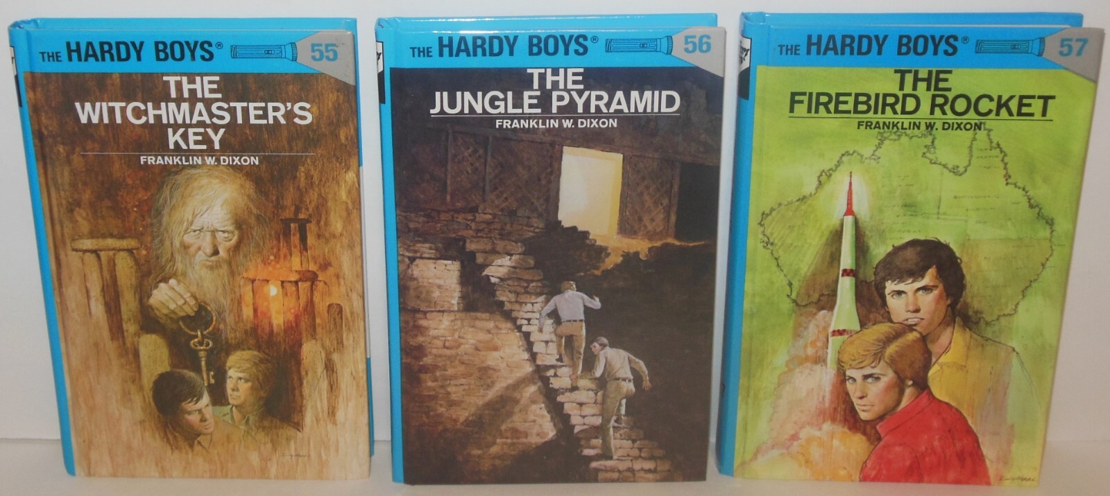 The Hardy Boys: (31) Franklin W. Dixon Flashlight Hardcover books FREE SHIPPING
