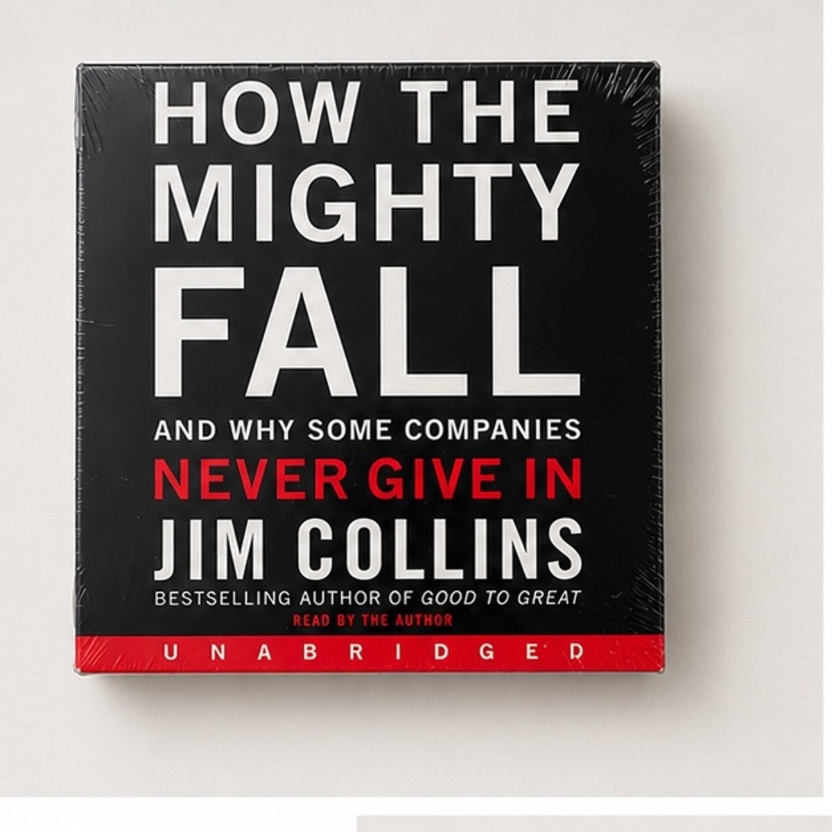 How the Mighty Fall Jim Collins Audio CD Set 2009 Business Leadership 4-Discs