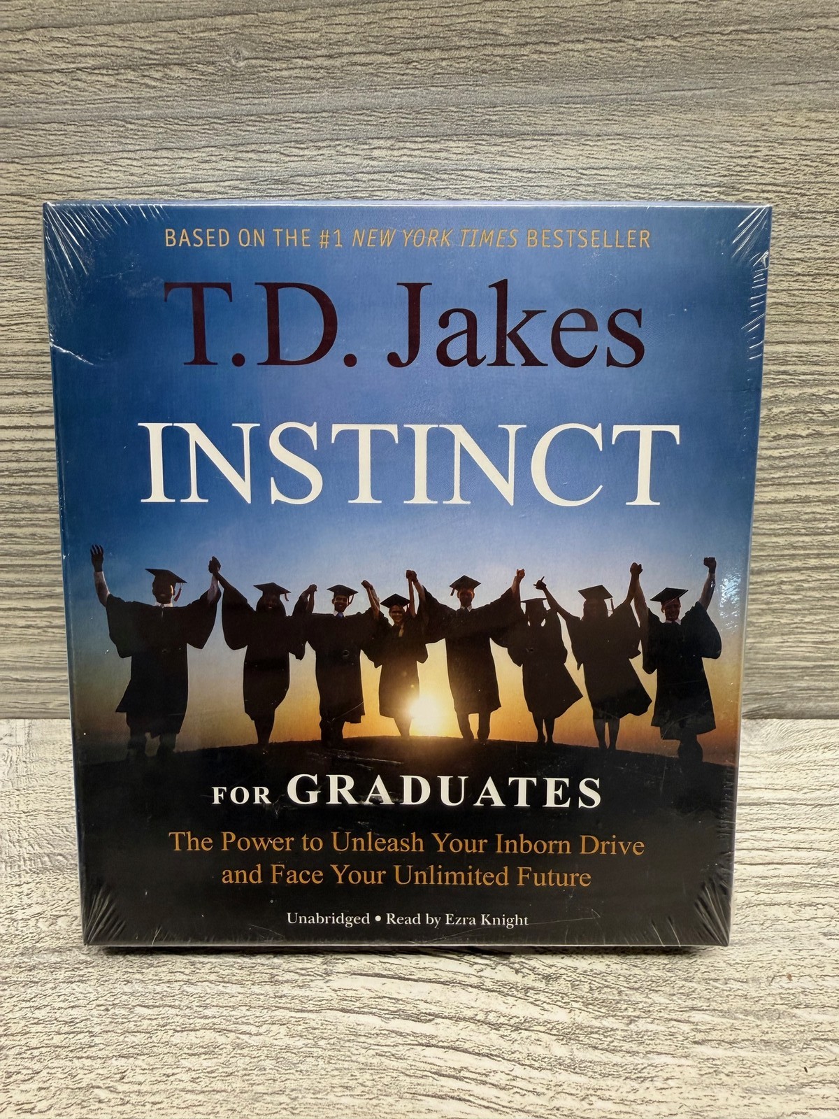 T.D. Jakes Instinct For Graduates Audiobook Unabridged 3 CD Set New Sealed