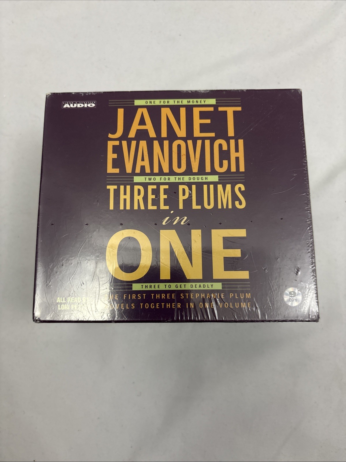 Janet Evanovich Three Plums In One Gift Set 9 CDs Audiobook New Sealed