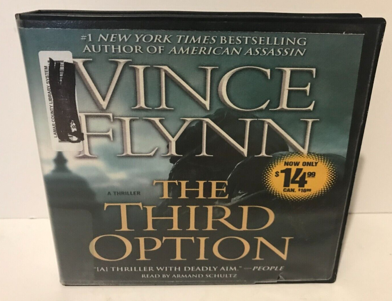 Vince Flynn The Third Option 5 Disc Audiobook Set