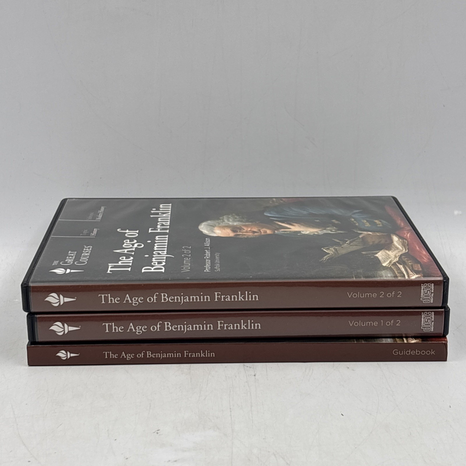 The Great Courses The Age of Benjamin Franklin Audio DVDs & Course Guidebook