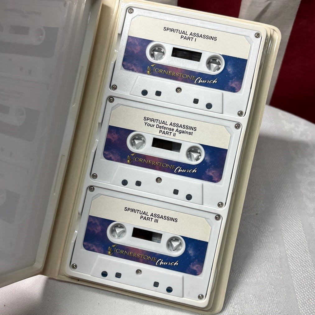 SPIRITUAL ASSASSINS Michael Pitts audio cassette tape set Cornerstone Church 94