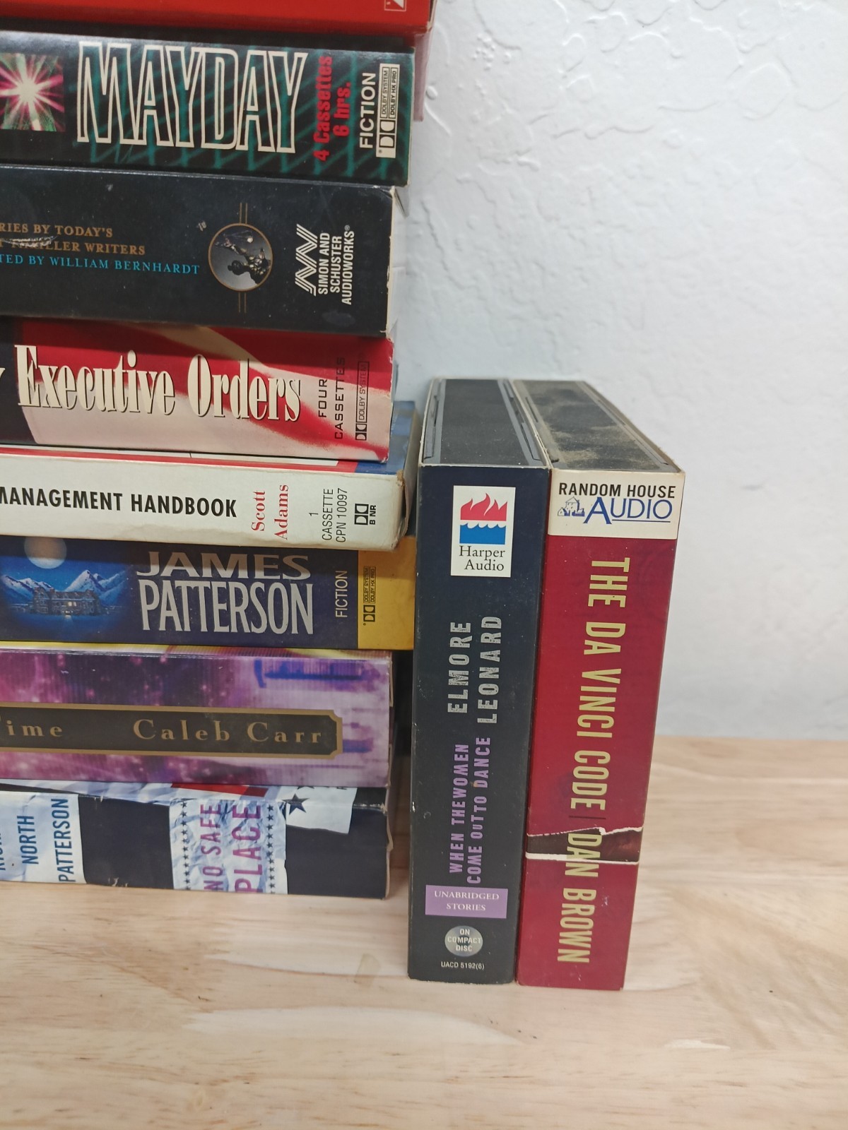 Unabridged Audiobook Cassettes Lot (19) 2 Sealed