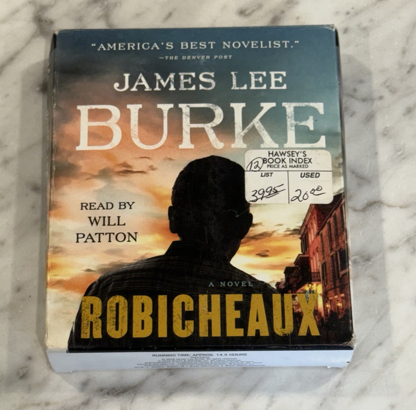 Robicheaux : A Novel by James Lee Burke (2018, Compact Disc)