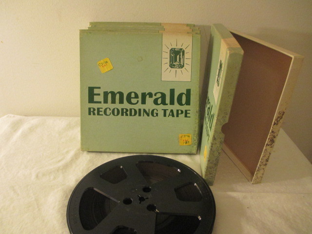 Emerald brand 7″ Reel to Reel Tape
