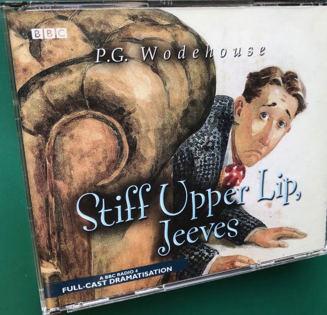 P.G. Wodehouse STIFF UPPER LIP, JEEVES Audiobook cd Free US ship