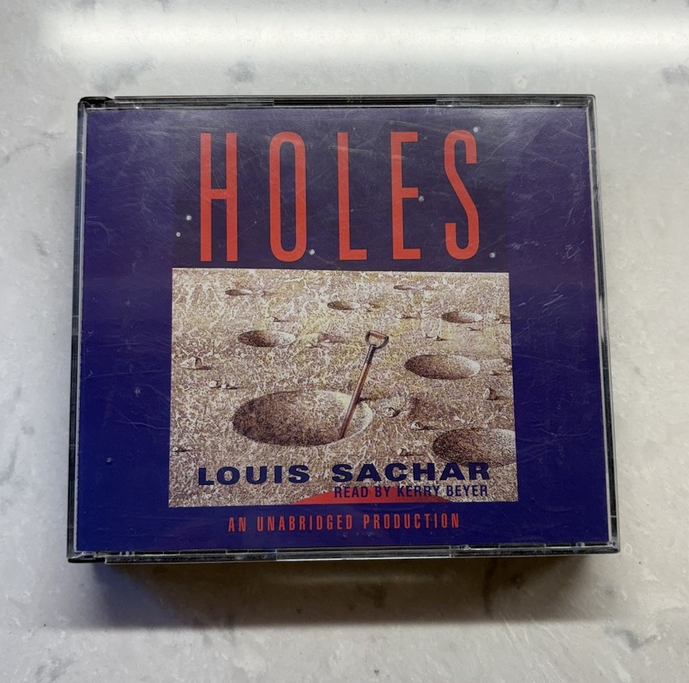 Holes Audio CD Louis Sachar Read By Kerry Beyer 1999 4 Discs TESTED