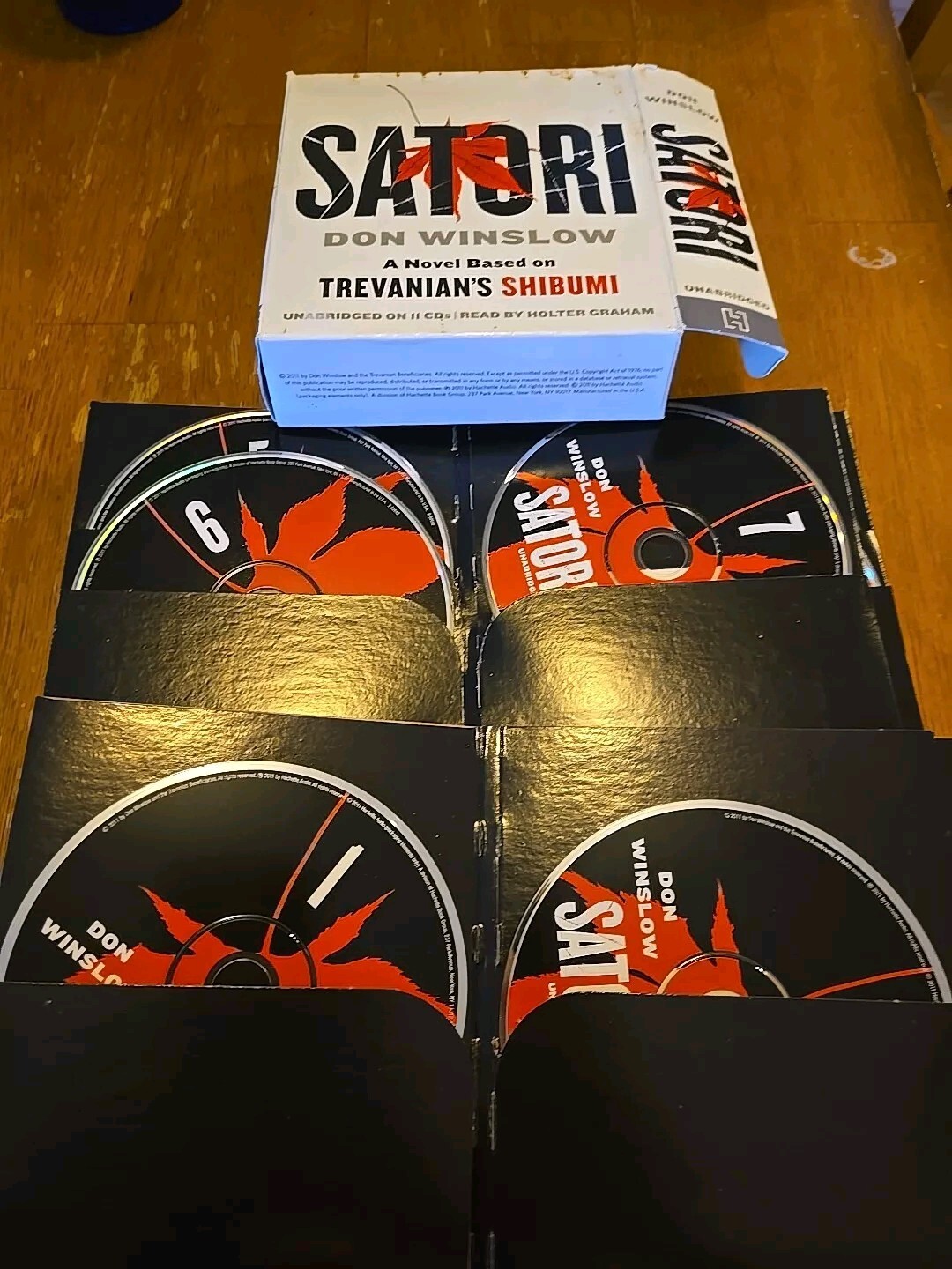 Satori by Don Winslow (2012, Compact Disc, Unabridged edition), **GREAT**DEAL**