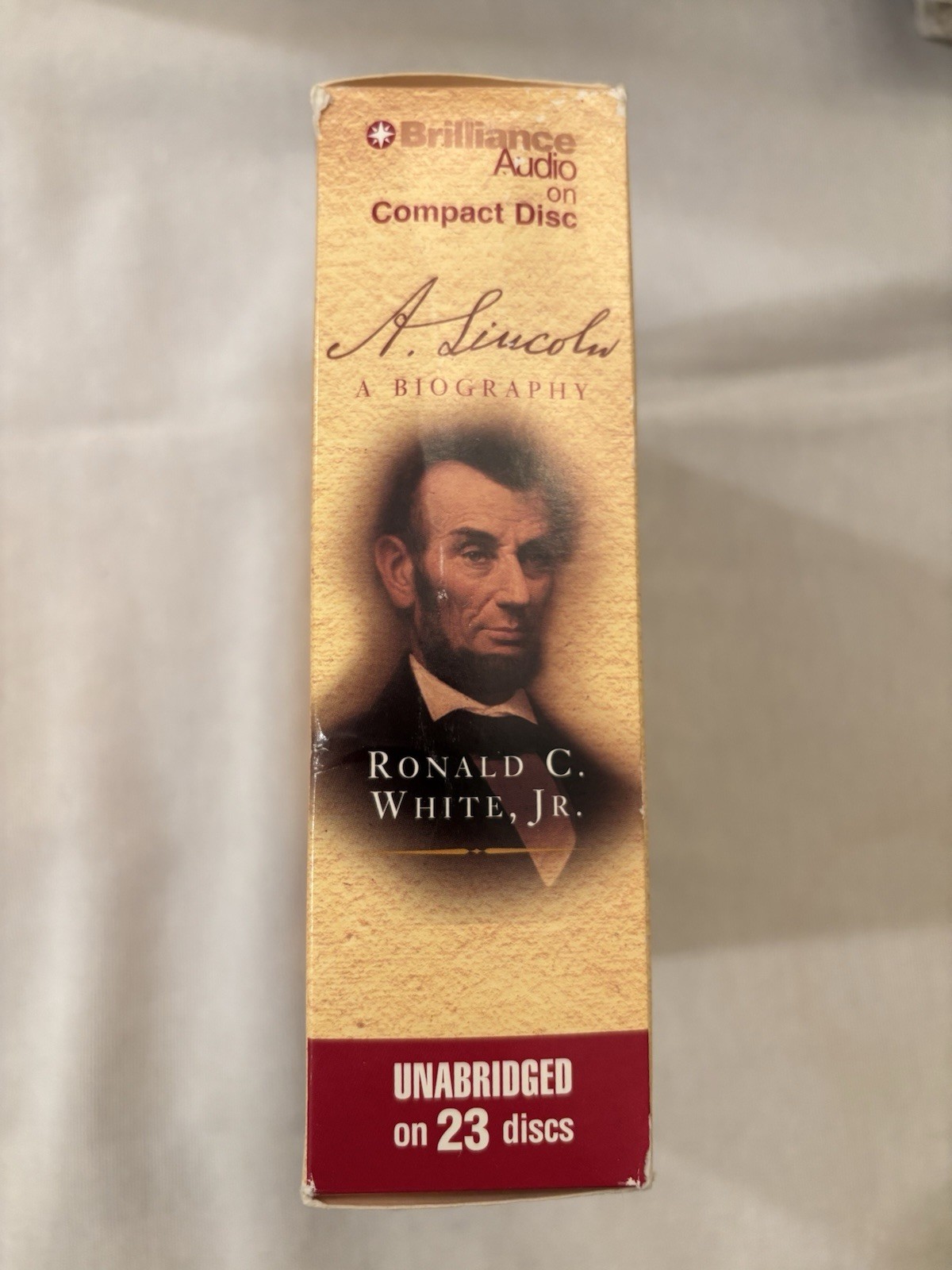 A Lincoln: A Biography, by Ronald C. White 23 CD Unabridged Audiobook