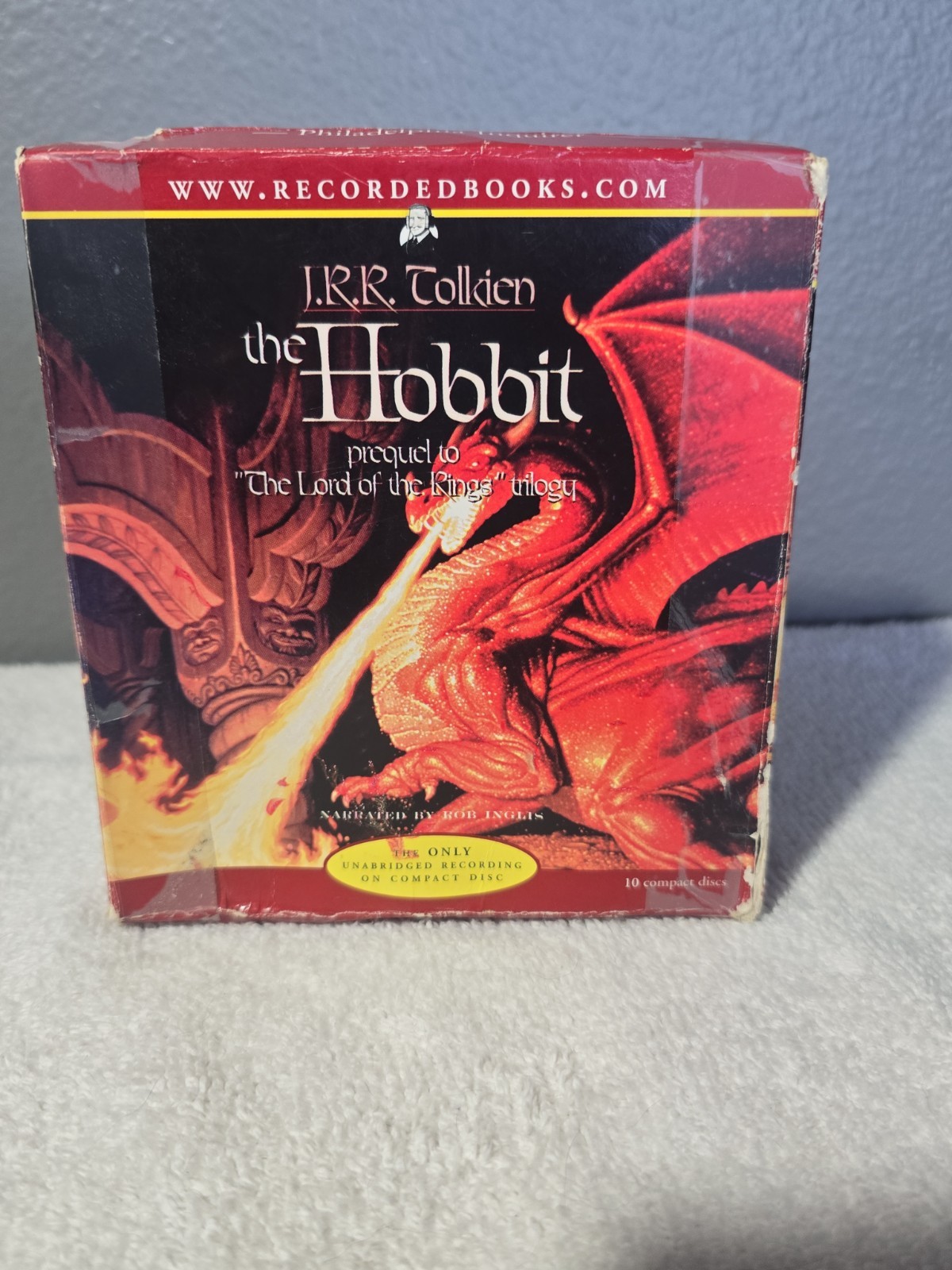 The Hobbit By J.R.R Tolkien Prequel 10 Compact Discs