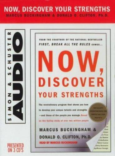 Now, Discover Your Strengths by Marcus Buckingham & Donald Clifton CD Audiobook