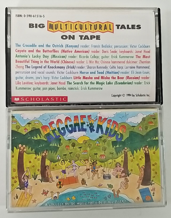 Scholastic Multicultural Tales & Reggae for Kids Puff Magic Dragon Cassette