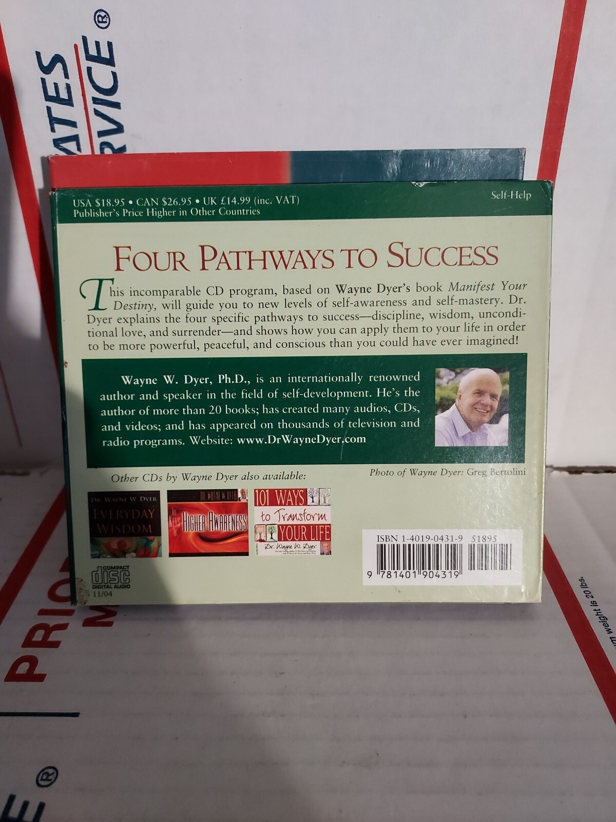 Four Pathways to Success & The Essence Of Being In Balance, Wayne W. Dyer #162j