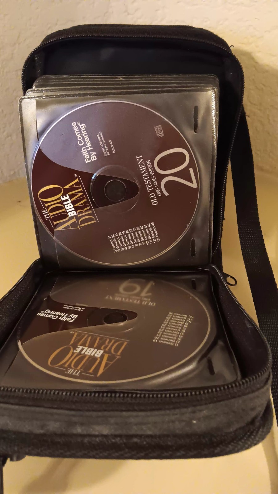 FAITH COMES BY HEARING: OLD TESTAMENT — CD Audiobook, 56-CD Set KJV — Very Good