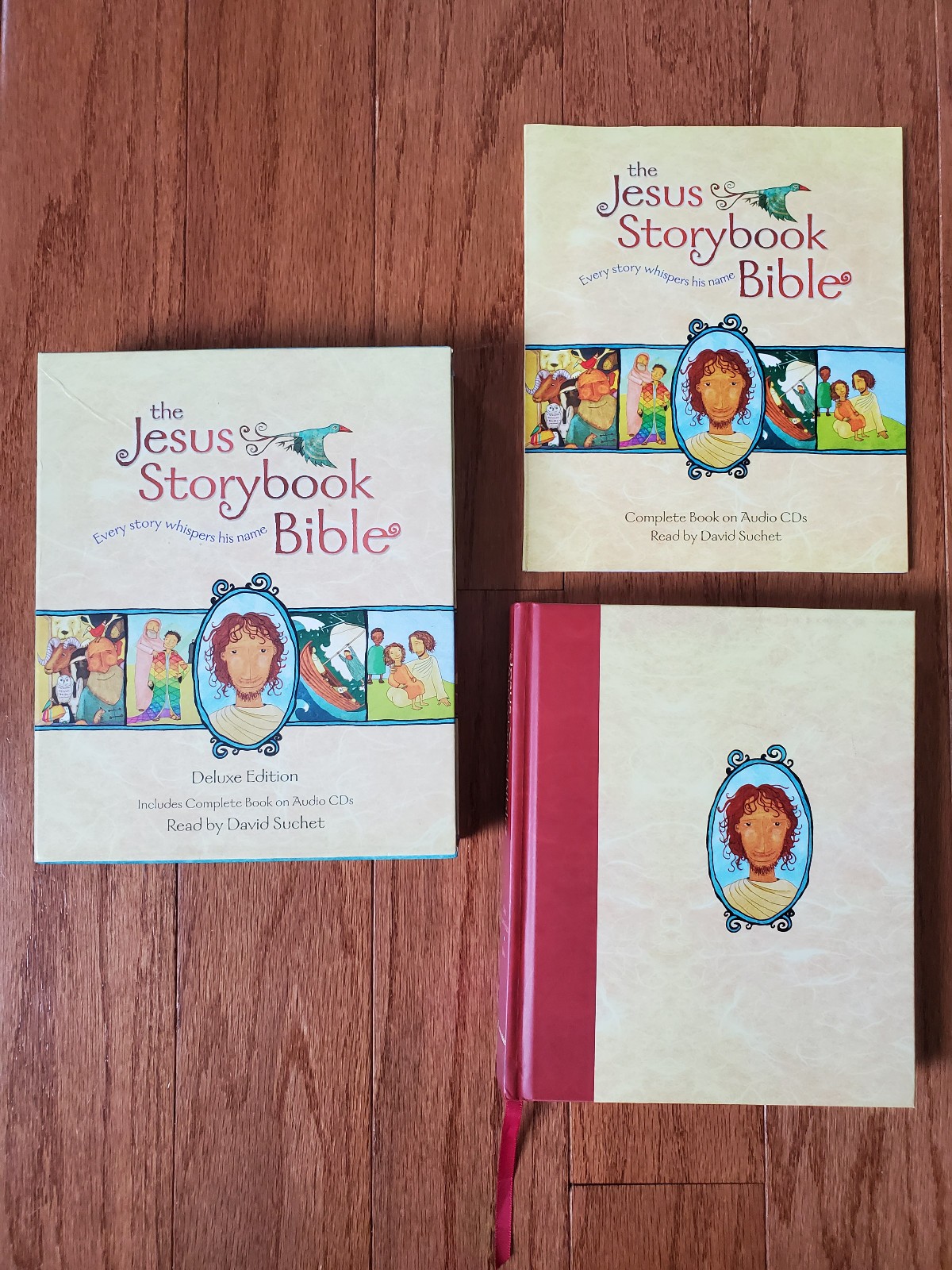 Jesus Storybook Bible Deluxe Edition: HC Book + 3x Audio CDs & Slipcase