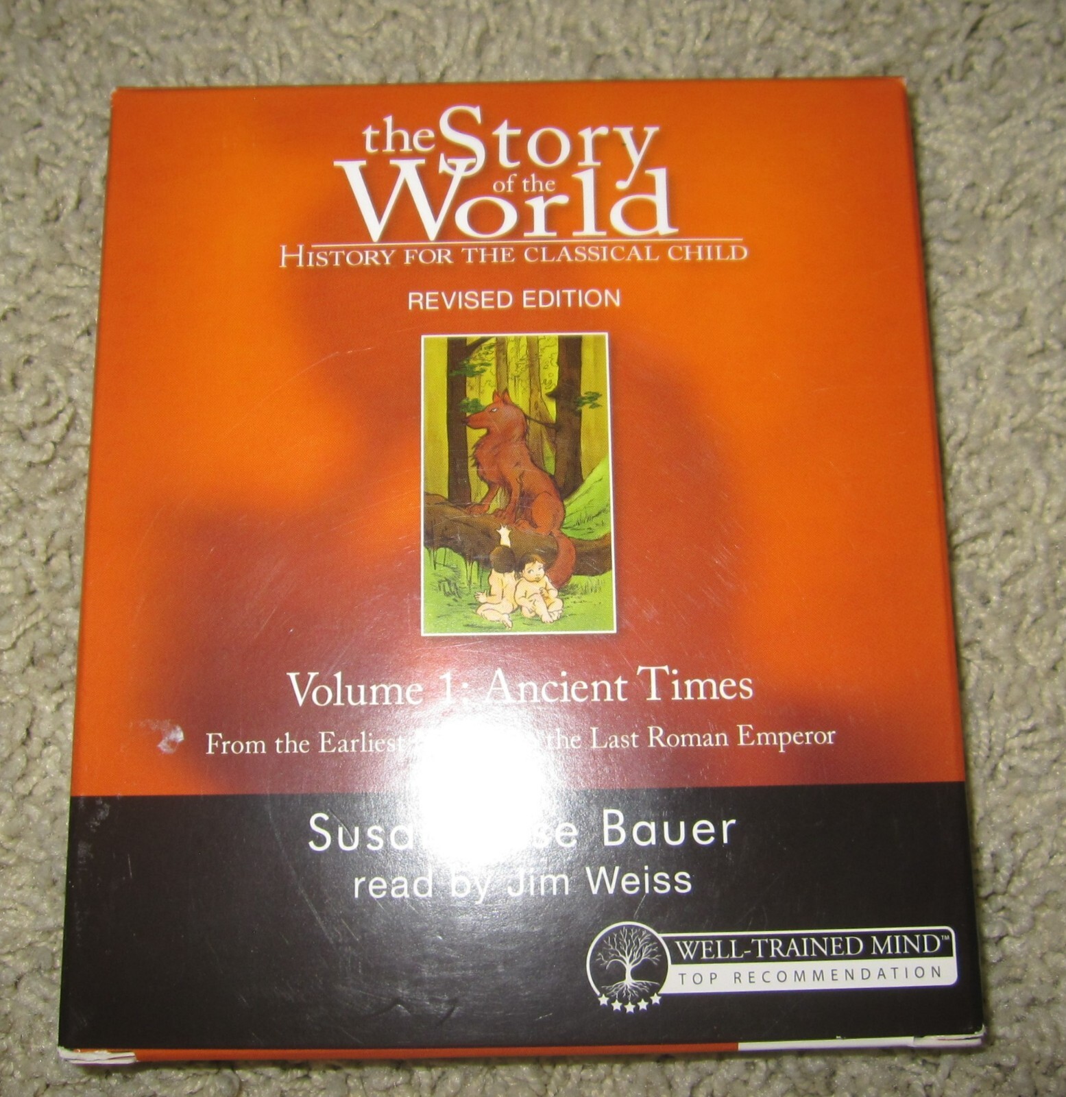 STORY OF THE WORLD Volume 1 Complete 7 CDs Audio Book Susan Wise Bauer Jim Weiss