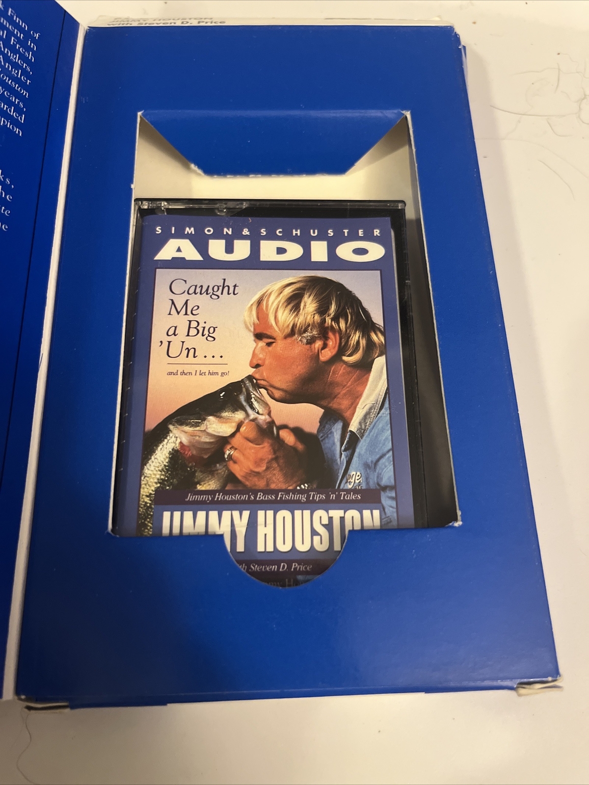 Jimmy Houston Cassette Tape Caught Me A Big ‘Un… 1996 Bass Fishing