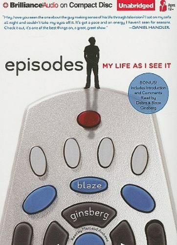 BOOK/AUDIOBOOK CD Age 12+ Blaze Ginsberg Fiction EPISODES MY LIFE AS I SEE IT