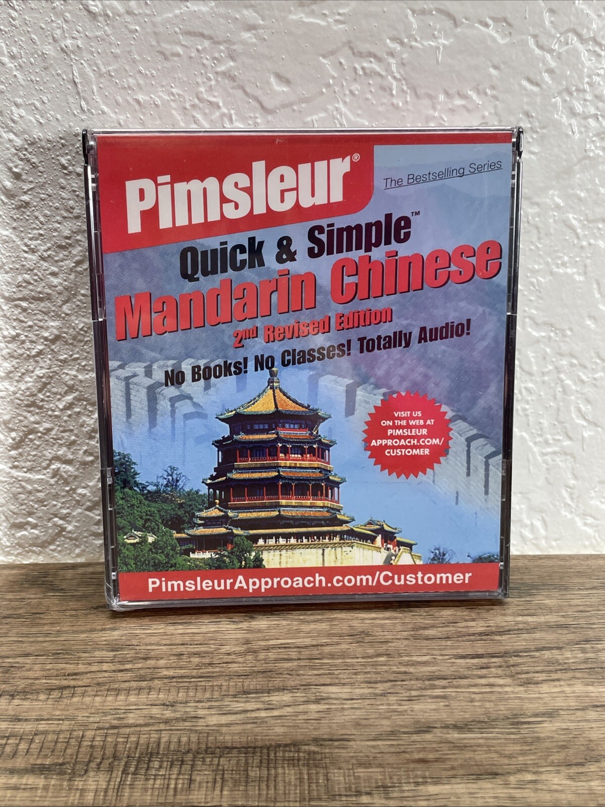 Pimsleur Quick and Simple Mandarin Chinese 4 CD Set 2nd Revised Edition KG JD