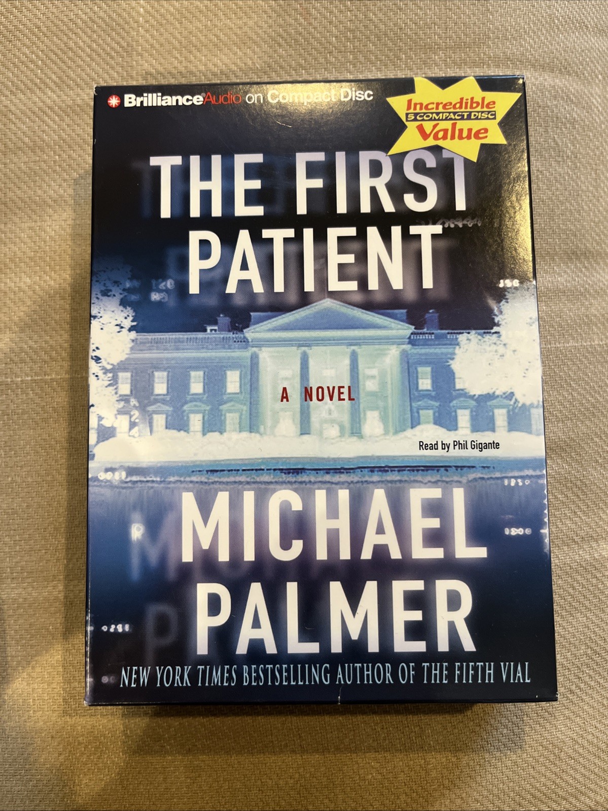 The First Patient by Michael Palmer (2008, Compact Disc, Abridged edition)