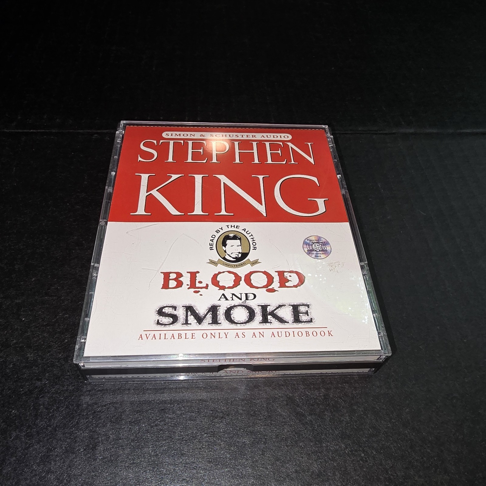 Blood and Smoke by Stephen King (2000) Compact Disc Read by Stephen King