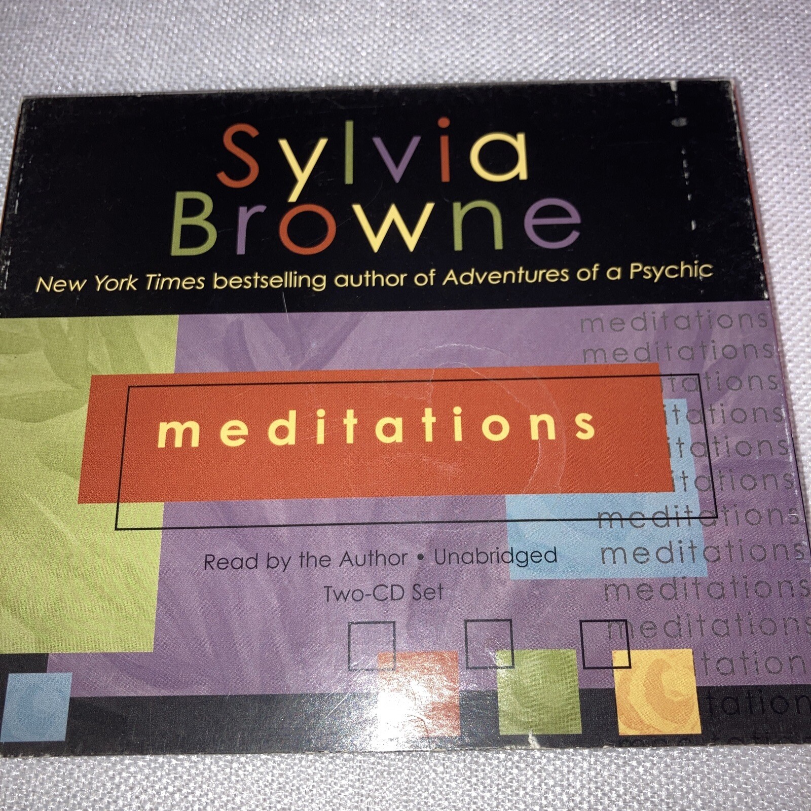 Meditations by Sylvia Browne (2002, UK-Trade Paper, Unabridged edition)