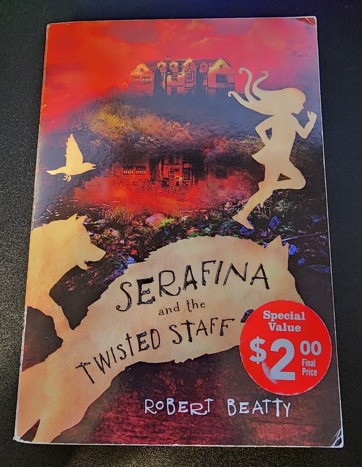 Serafina and the Twisted Staff — Robert Beatty — Paperback