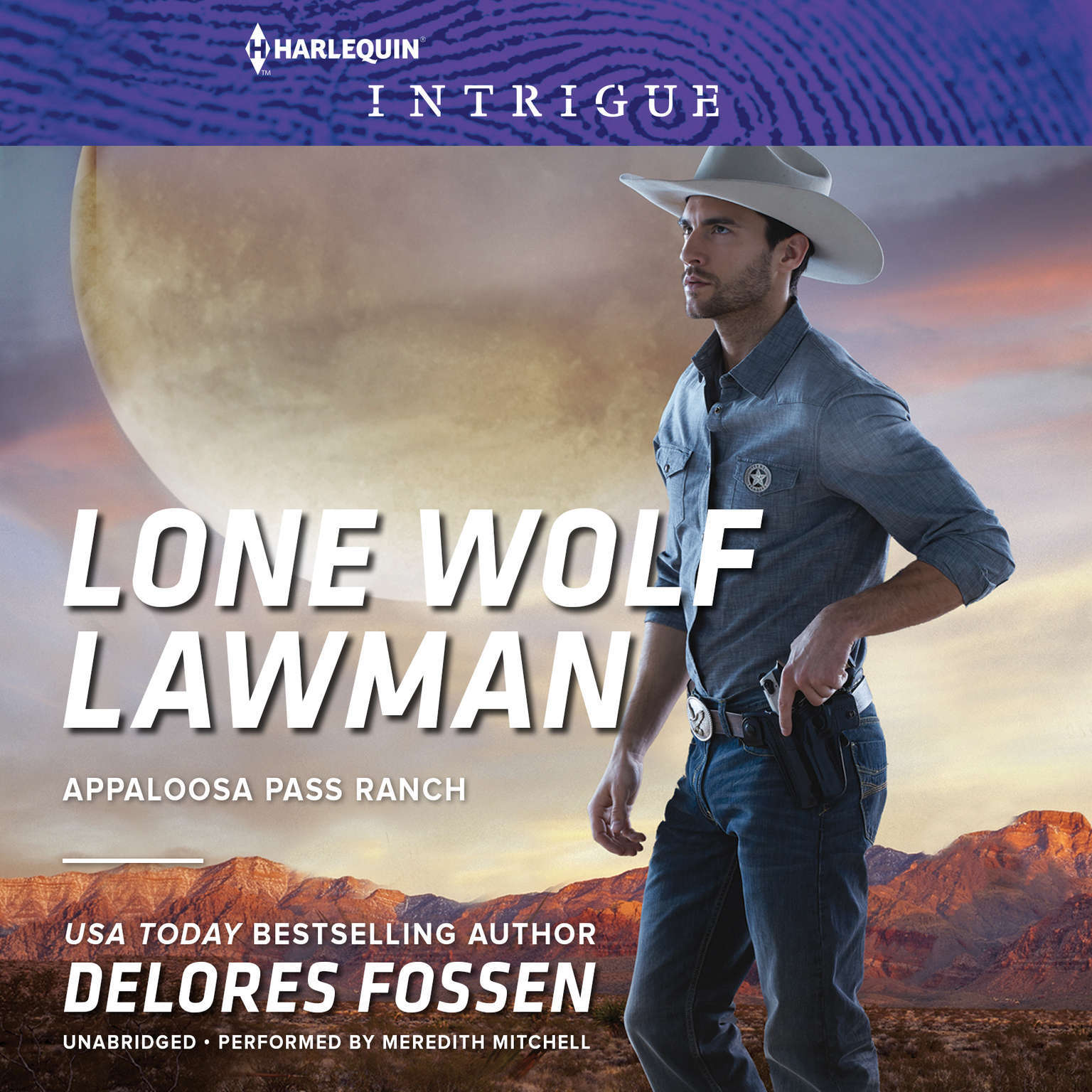 Lone Wolf Lawman by Delores Fossen 2015 Unabridged CD 9781504652261
