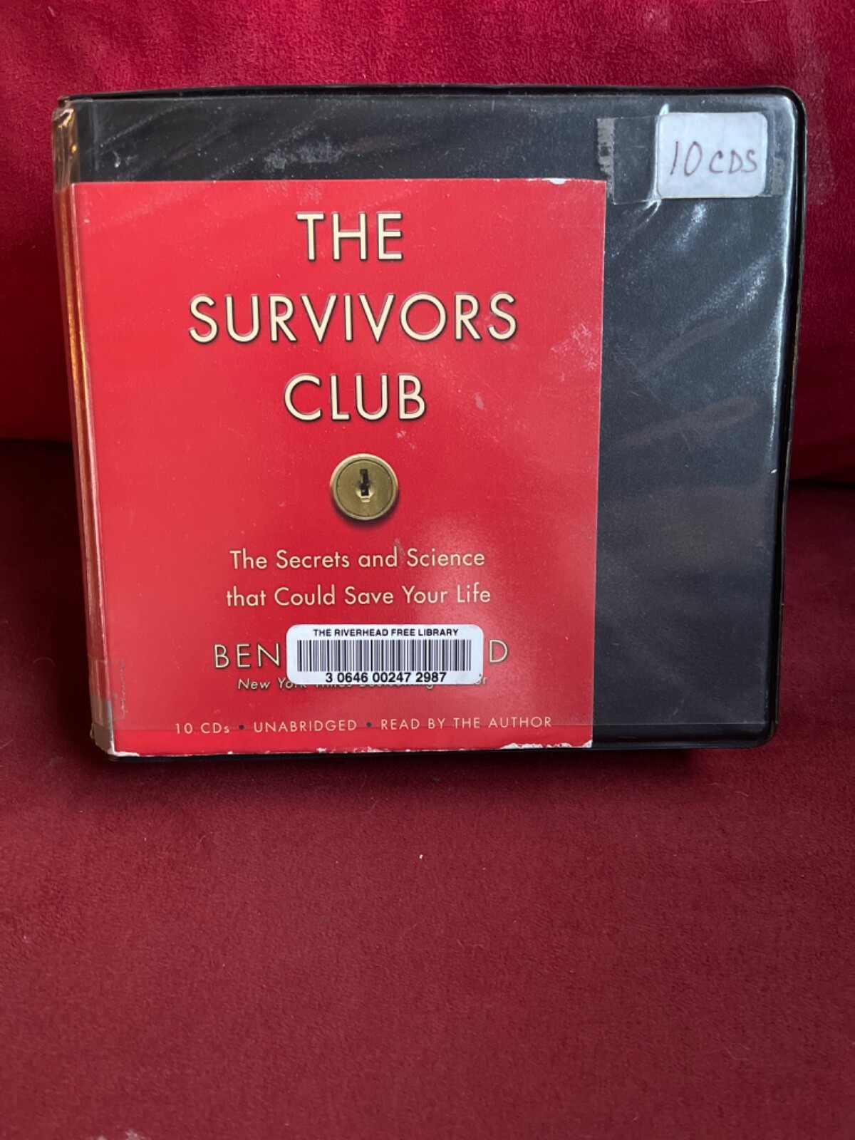 Shelf208 Audiobook~ The survivors club- Ben Sherwood- unabridged-10CDs