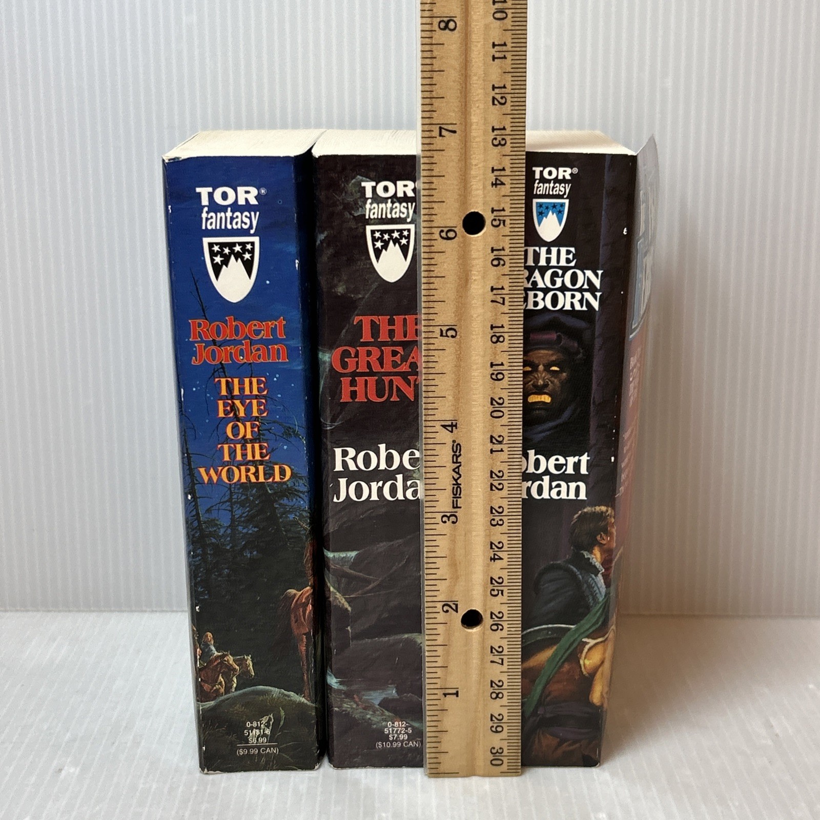 The Wheel of Time: Books 1 2 3 by Robert Jordan — Boxed Set I, Tor Fantasy 1990s