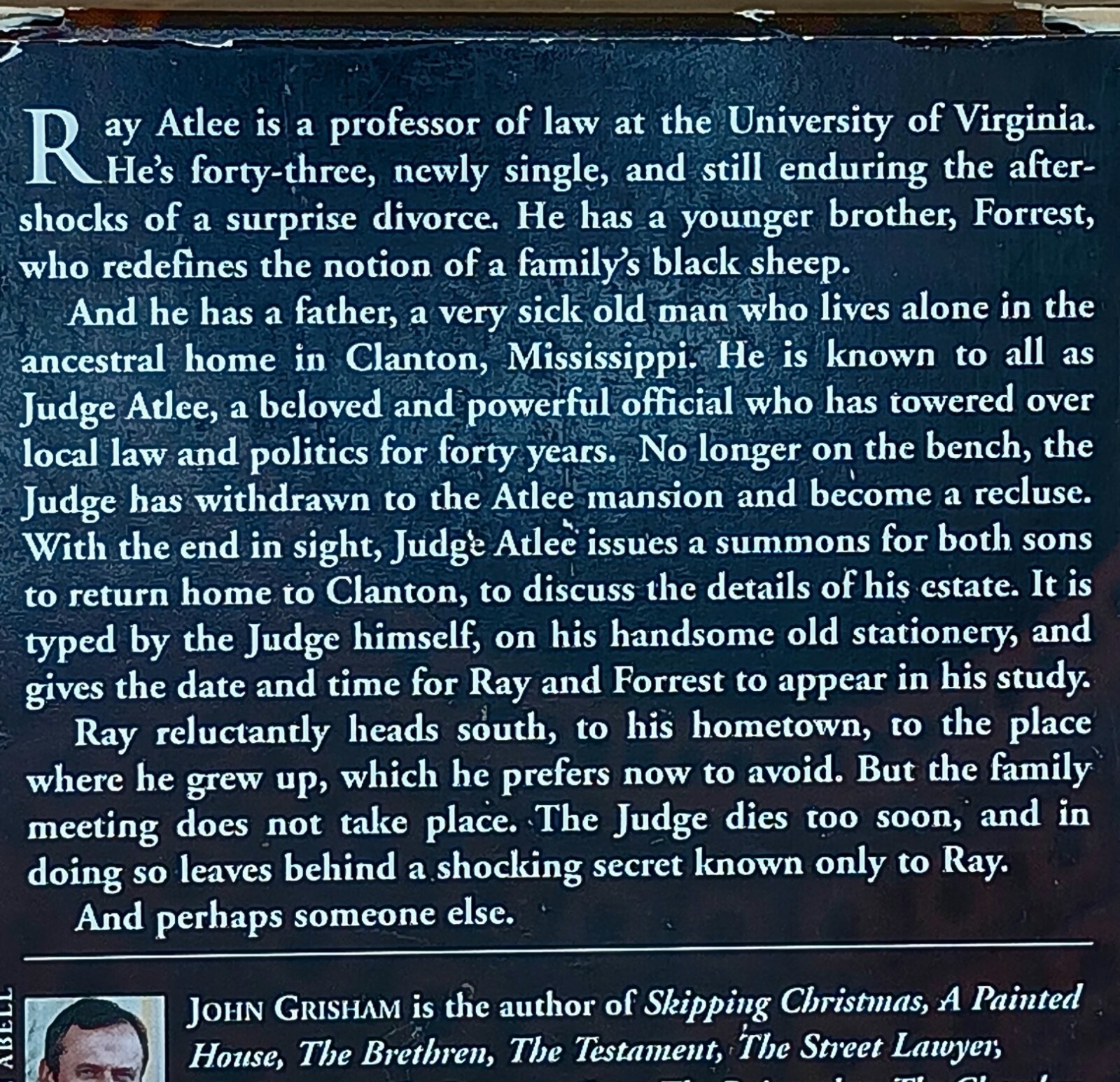 3 John Grisham Audio Books on Tape-THE SUMMONS, A PAINTED HOUSE, THE TESTAMENT