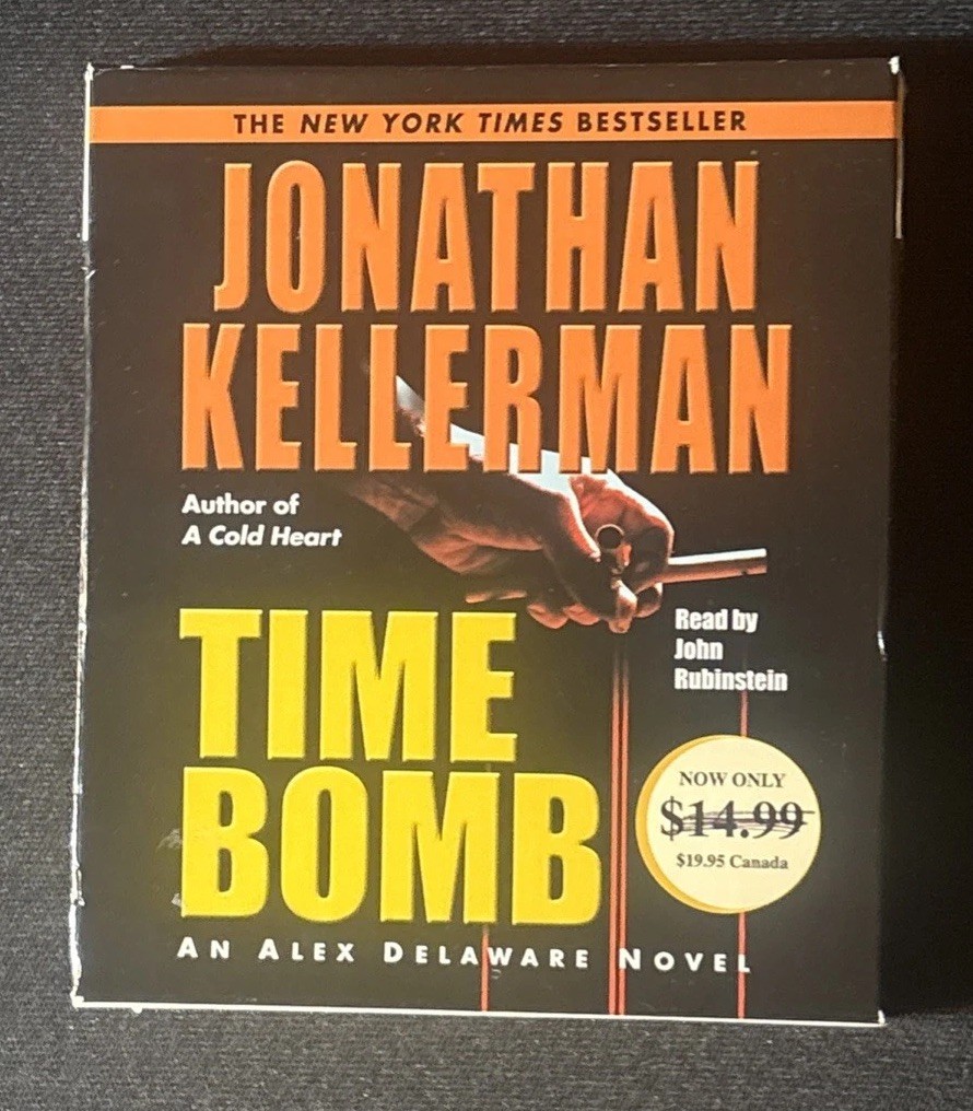 Time Bomb an Alex Delaware Novel — AUDIO CD Read By John Rubinstein