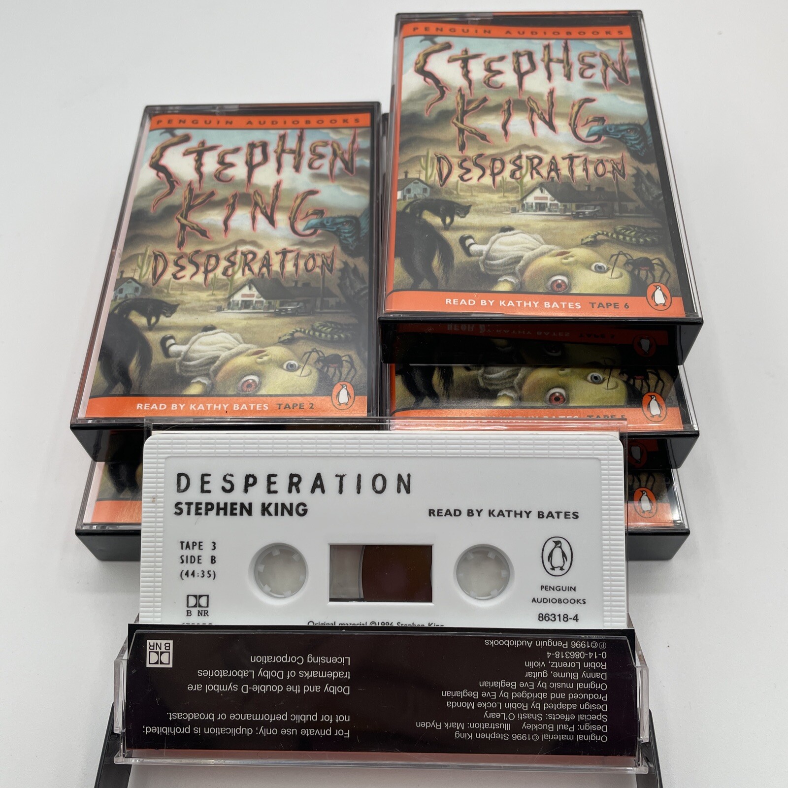 Desperation by Stephen King (1996, Audio Cassettes)