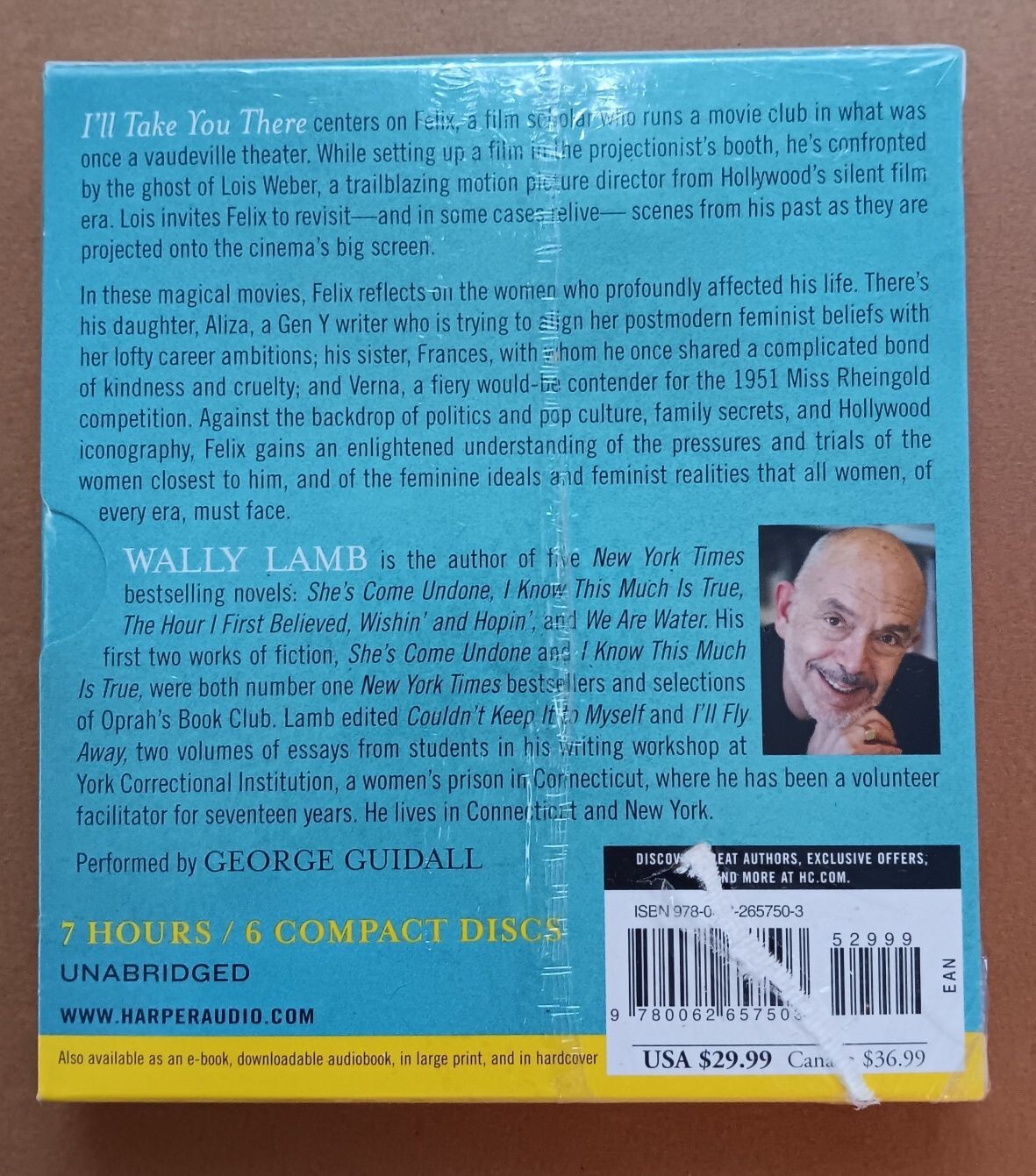 I’ll Take You There by Wally Lamb (6 CD Abridged Audiobook)