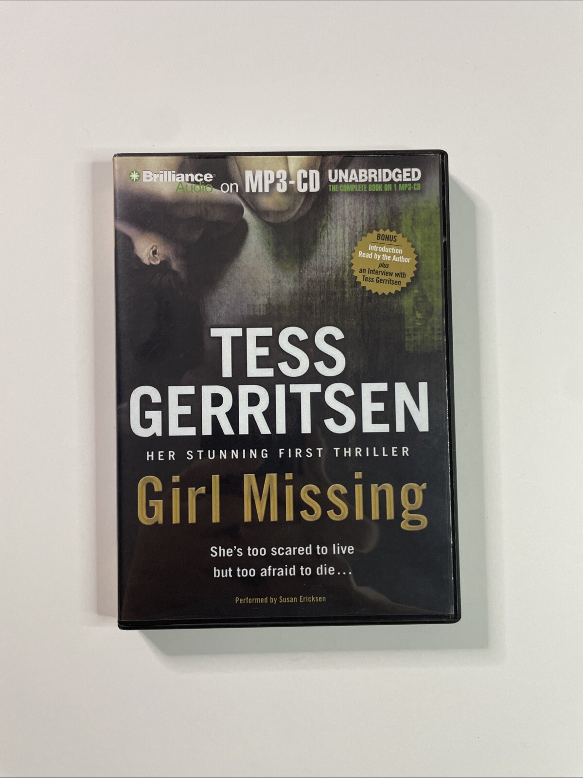 Girl Missing by Tess Gerritsen Unabridged Audiobook MP3