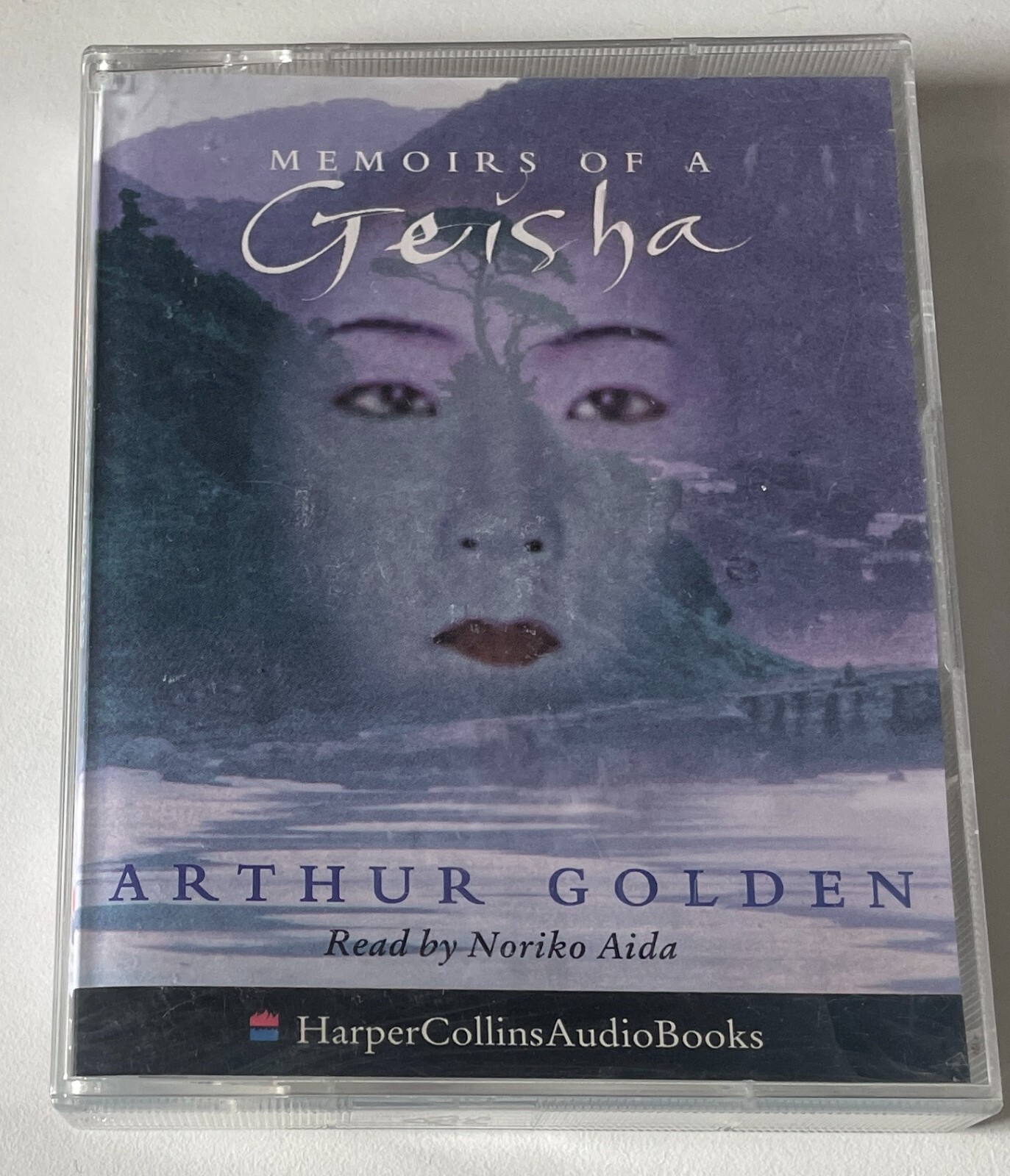 Audio Book ARTHUR GOLDEN Memoirs of a Geisha read by Noriko Aida on 2 x cass