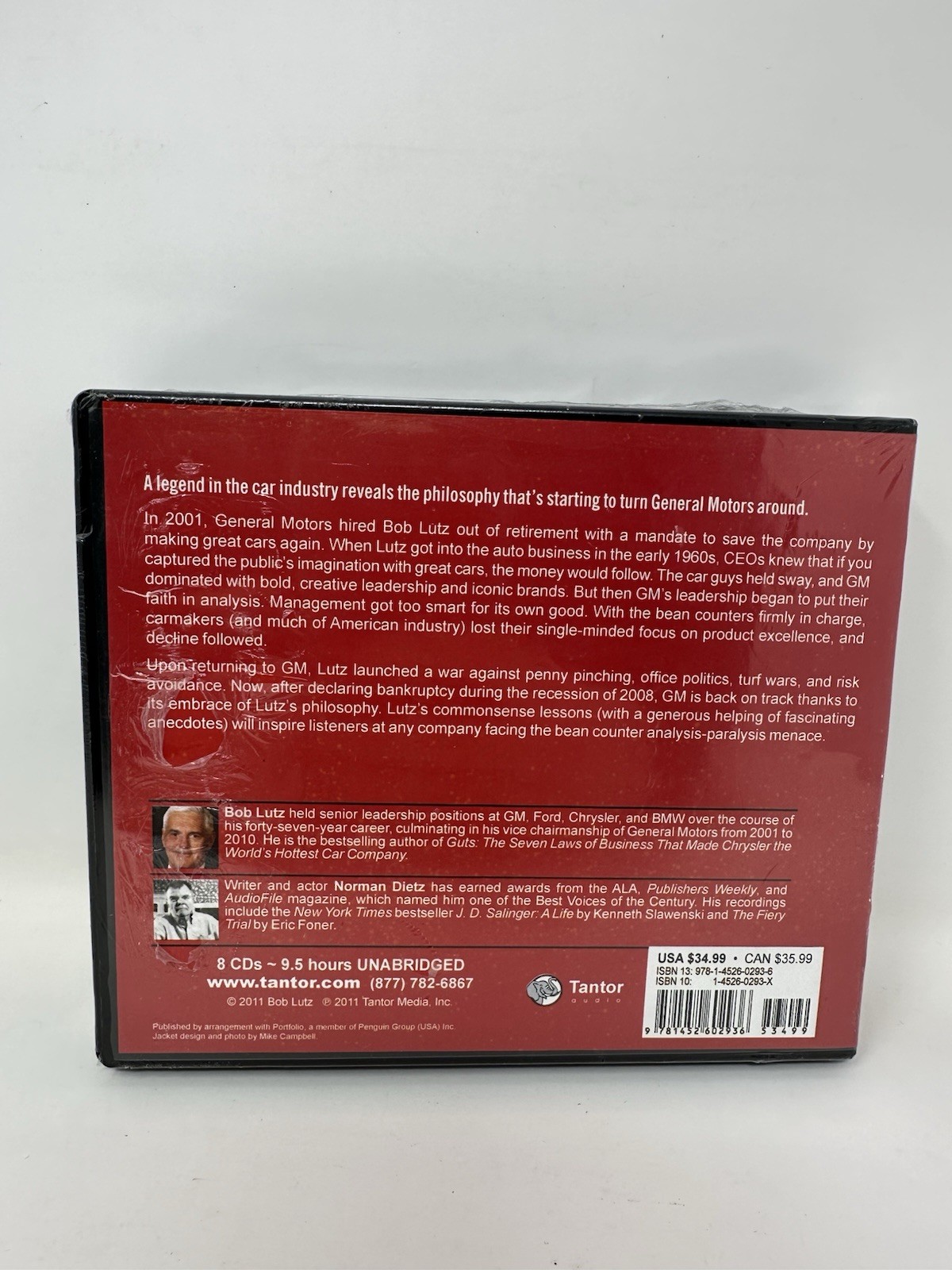 Car Guys / Bean Counters: The Battle for the Soul of American Business -Bob Lutz