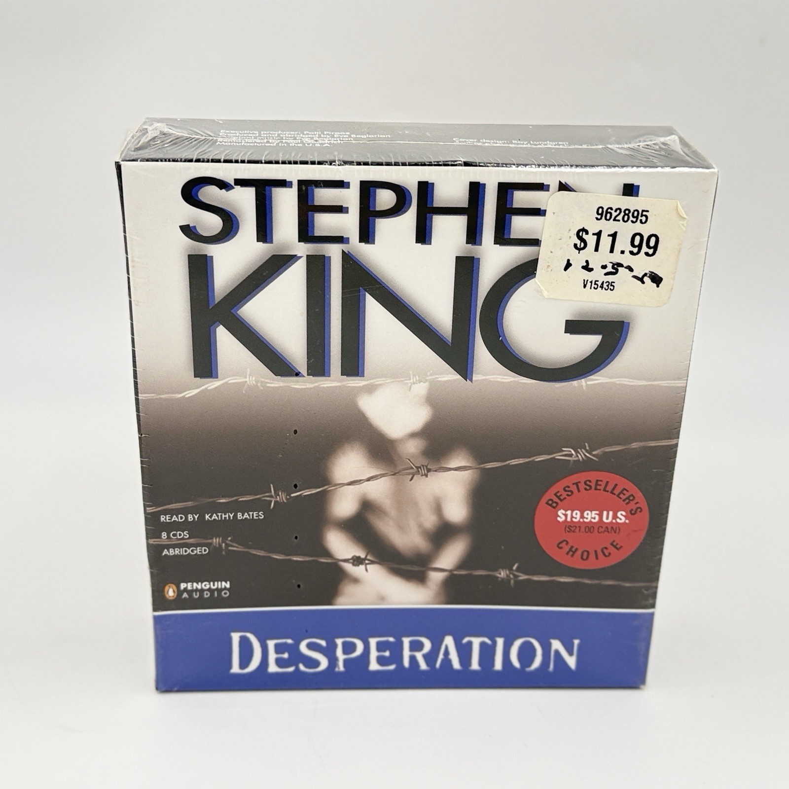Stephen King DESPERATION CD Audio Book Sealed Read by Kathy Bates Penguin NEW