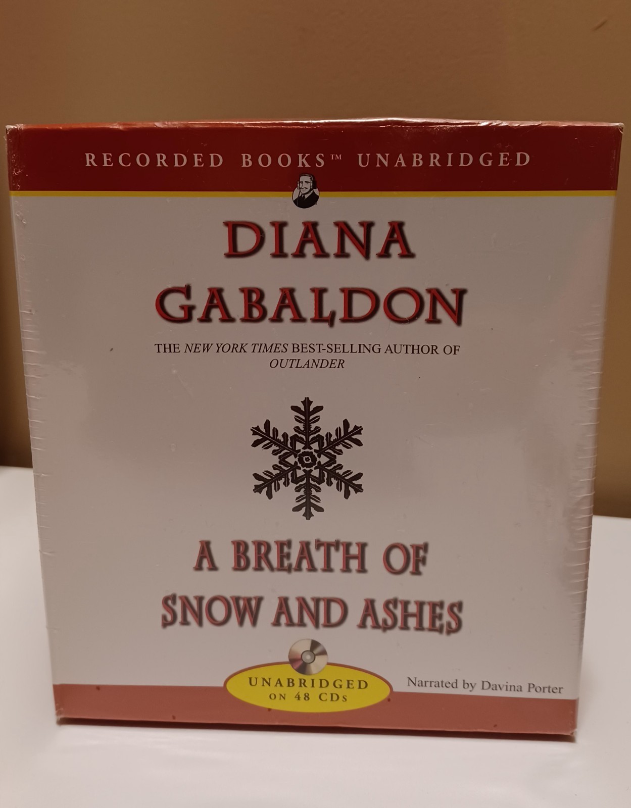 A Breath of Snow and Ashes — Diana Gabaldon – Unabridged Audiobook — 48CDs NEW
