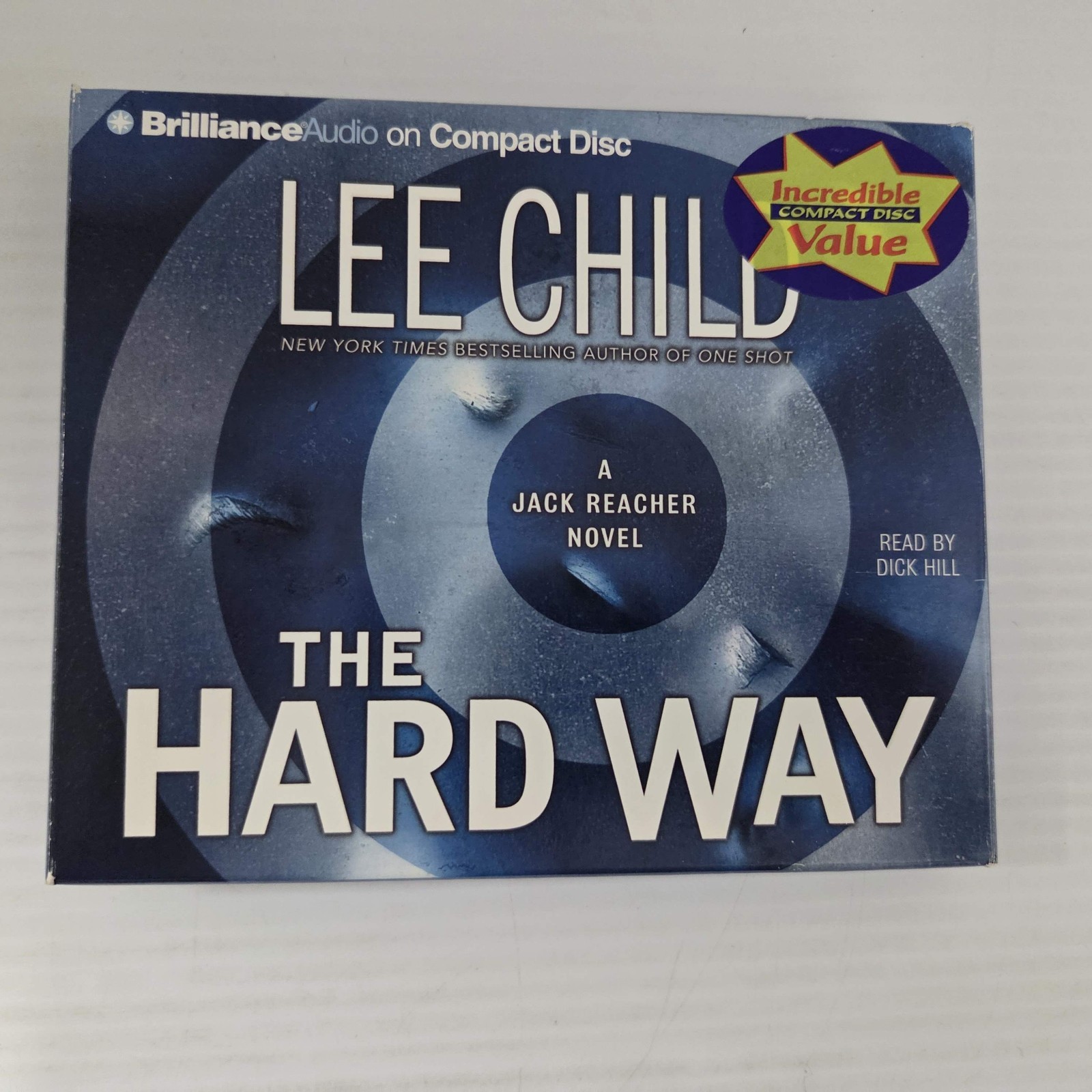 Audio Book The Hard Way by Lee Child 5 x Audio CD Set crime thriller action