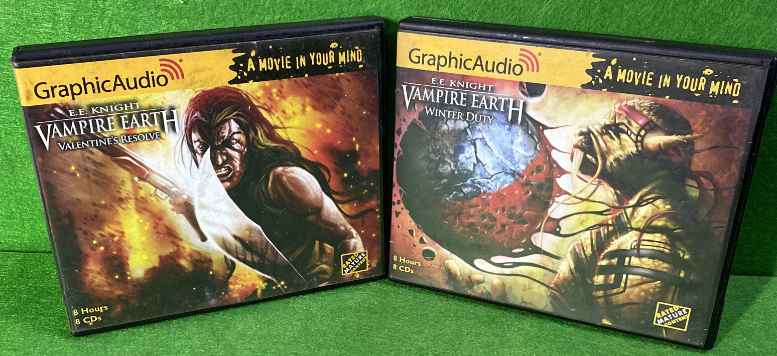 Graphic Audio : VAMPIRE EARTH (Winter Duty & Valentine’s Resolve) ~ E.E. Knight