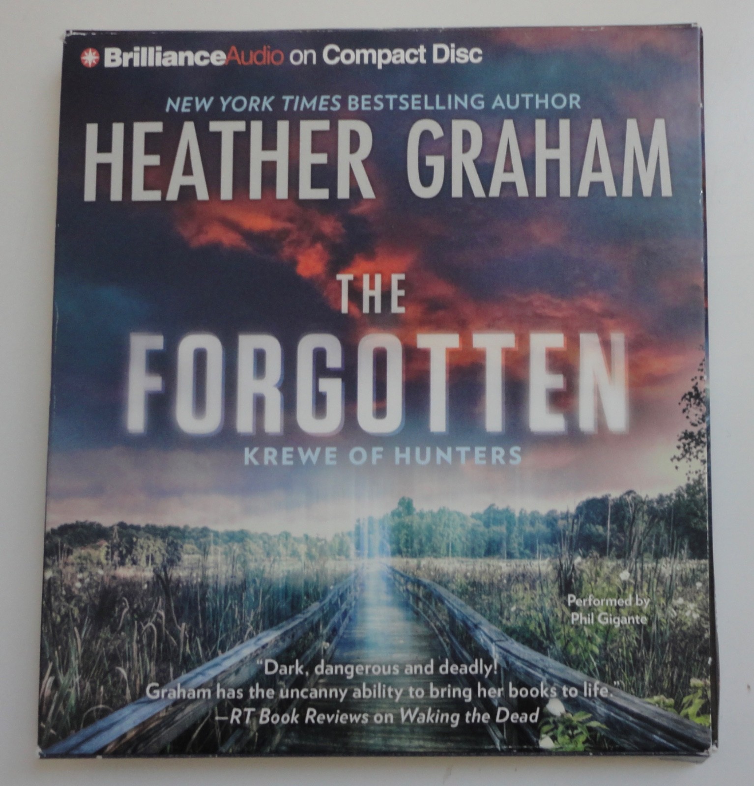 Krewe of Hunter Series THE FORGOTTEN by Heather Graham 2015 CD Audiobook