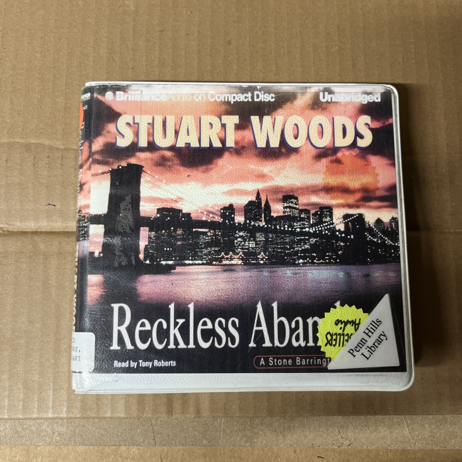 Reckless Abandon by Stuart Woods (2004, Audiobook CD) Acceptable Tested