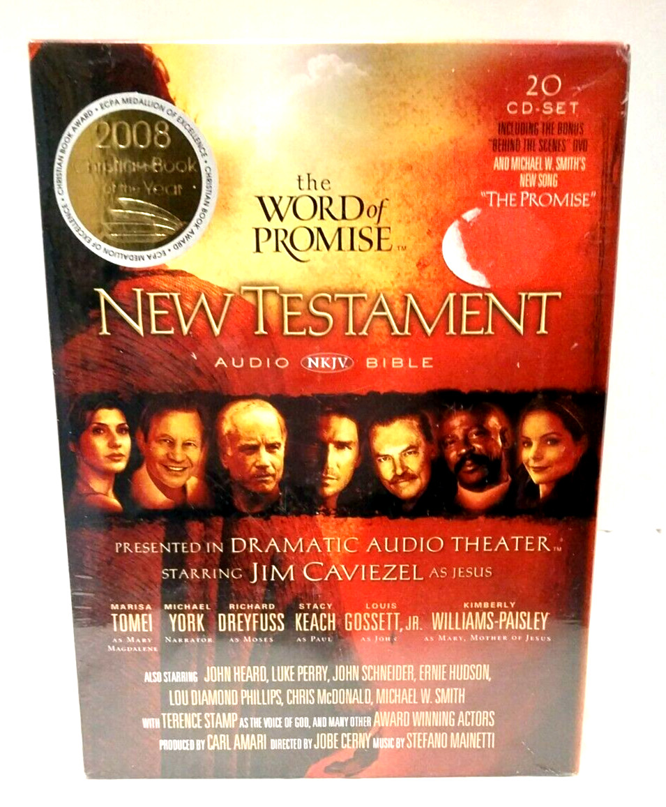 the WORLD of PROMISE (Audio BIBLE 20 CD’s) New Testament King James Version NEW!