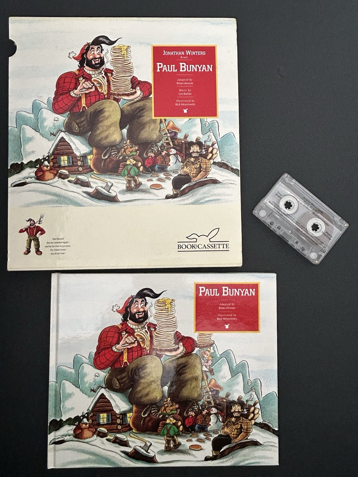 VTG Paul Bunyan 90’s Audiobook Special Edition Multimedia Package Book & Tape